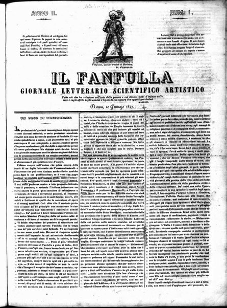 Fanfulla : giornale letterario, scientifico, artistico