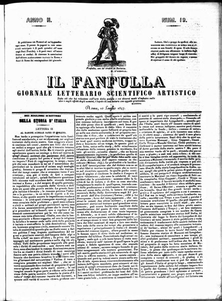 Fanfulla : giornale letterario, scientifico, artistico