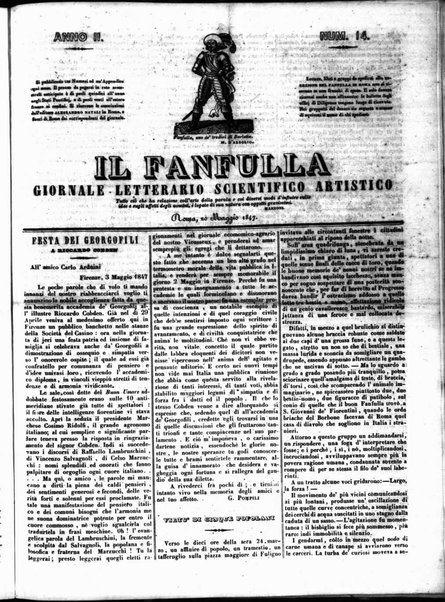 Fanfulla : giornale letterario, scientifico, artistico