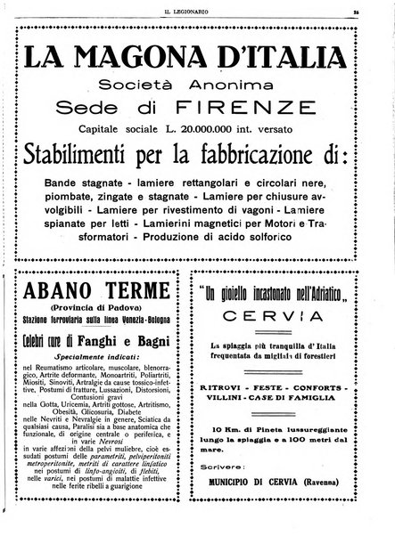 I fasci italiani all'estero bollettino della segreteria generale