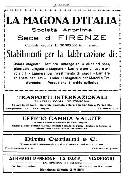 I fasci italiani all'estero bollettino della segreteria generale