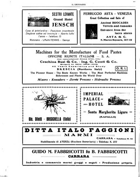 I fasci italiani all'estero bollettino della segreteria generale