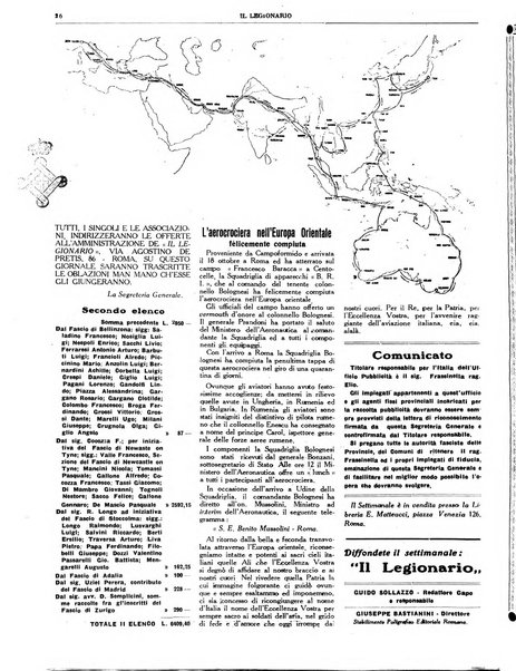 I fasci italiani all'estero bollettino della segreteria generale