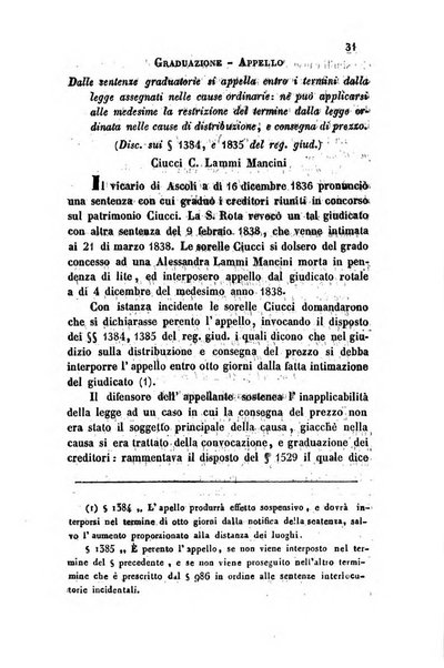 Giornale del Foro in cui si raccolgono le più importanti regiudicate dei supremi tribunali di Roma e dello Stato pontificio in materia civile