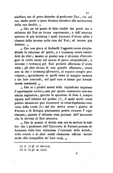 Giornale del Foro in cui si raccolgono le più importanti regiudicate dei supremi tribunali di Roma e dello Stato pontificio in materia civile