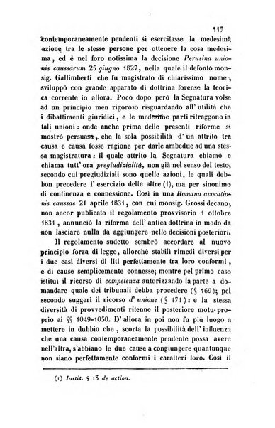 Giornale del Foro in cui si raccolgono le più importanti regiudicate dei supremi tribunali di Roma e dello Stato pontificio in materia civile