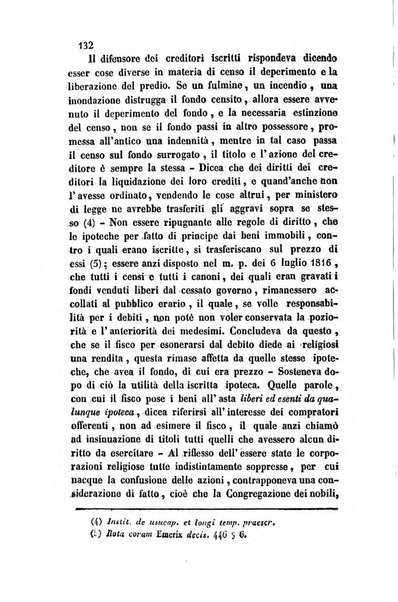 Giornale del Foro in cui si raccolgono le più importanti regiudicate dei supremi tribunali di Roma e dello Stato pontificio in materia civile