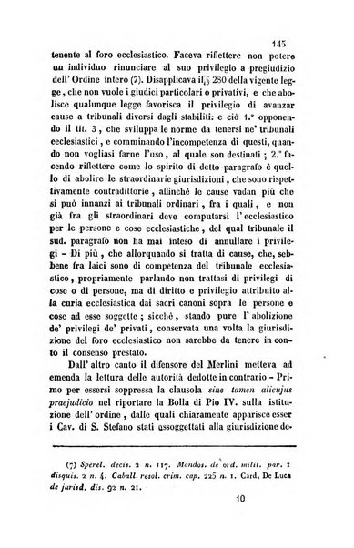 Giornale del Foro in cui si raccolgono le più importanti regiudicate dei supremi tribunali di Roma e dello Stato pontificio in materia civile