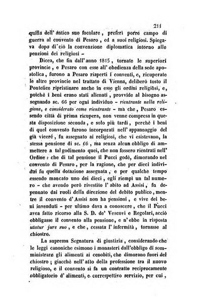 Giornale del Foro in cui si raccolgono le più importanti regiudicate dei supremi tribunali di Roma e dello Stato pontificio in materia civile