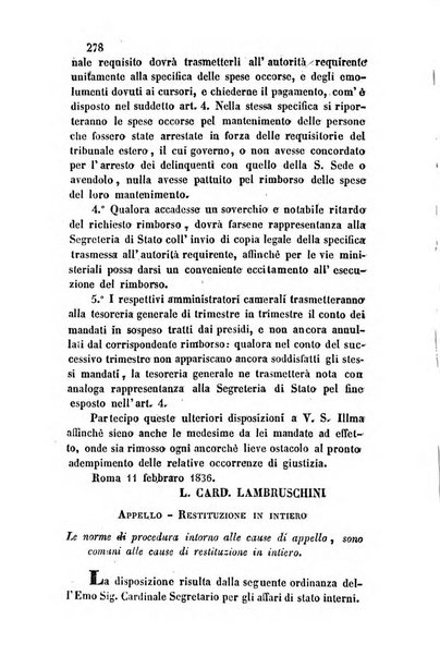 Giornale del Foro in cui si raccolgono le più importanti regiudicate dei supremi tribunali di Roma e dello Stato pontificio in materia civile