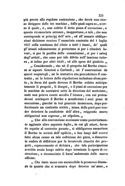 Giornale del Foro in cui si raccolgono le più importanti regiudicate dei supremi tribunali di Roma e dello Stato pontificio in materia civile