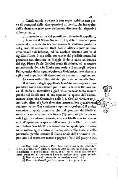 Giornale del Foro in cui si raccolgono le più importanti regiudicate dei supremi tribunali di Roma e dello Stato pontificio in materia civile