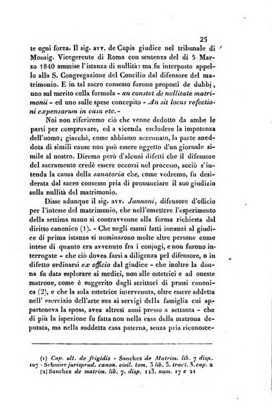 Giornale del Foro in cui si raccolgono le più importanti regiudicate dei supremi tribunali di Roma e dello Stato pontificio in materia civile