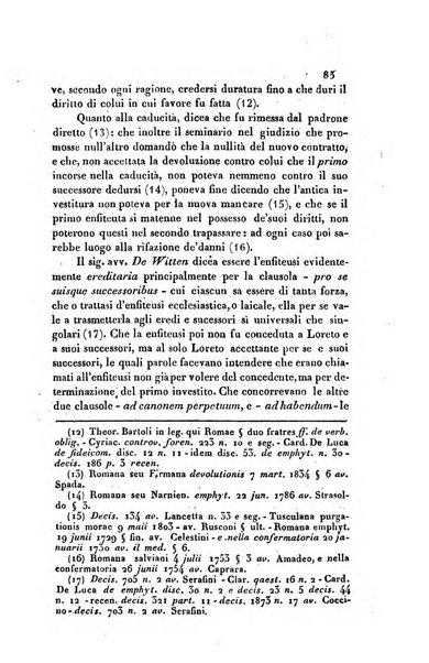 Giornale del Foro in cui si raccolgono le più importanti regiudicate dei supremi tribunali di Roma e dello Stato pontificio in materia civile