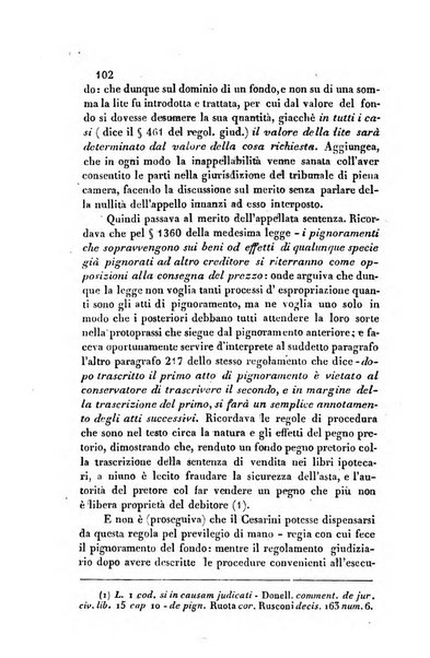 Giornale del Foro in cui si raccolgono le più importanti regiudicate dei supremi tribunali di Roma e dello Stato pontificio in materia civile