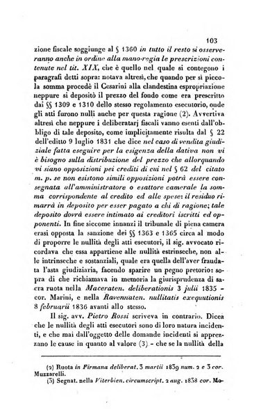 Giornale del Foro in cui si raccolgono le più importanti regiudicate dei supremi tribunali di Roma e dello Stato pontificio in materia civile