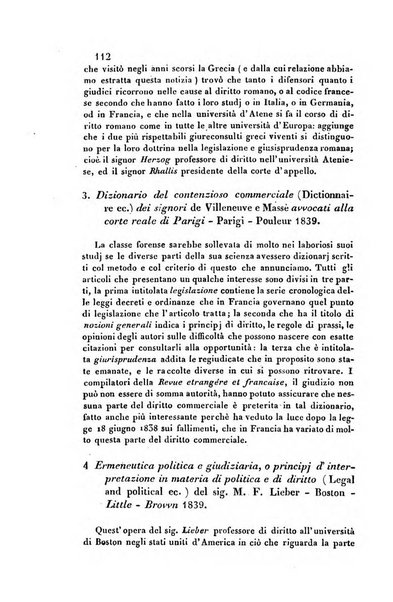 Giornale del Foro in cui si raccolgono le più importanti regiudicate dei supremi tribunali di Roma e dello Stato pontificio in materia civile