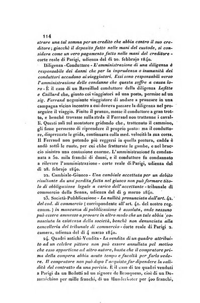 Giornale del Foro in cui si raccolgono le più importanti regiudicate dei supremi tribunali di Roma e dello Stato pontificio in materia civile