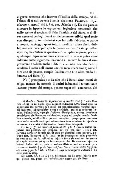 Giornale del Foro in cui si raccolgono le più importanti regiudicate dei supremi tribunali di Roma e dello Stato pontificio in materia civile