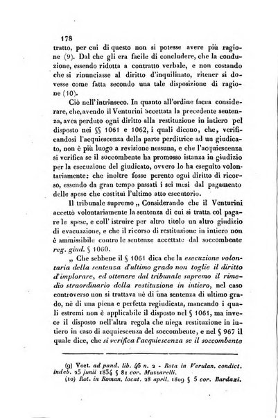 Giornale del Foro in cui si raccolgono le più importanti regiudicate dei supremi tribunali di Roma e dello Stato pontificio in materia civile