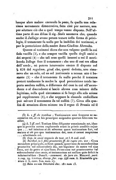 Giornale del Foro in cui si raccolgono le più importanti regiudicate dei supremi tribunali di Roma e dello Stato pontificio in materia civile