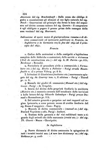 Giornale del Foro in cui si raccolgono le più importanti regiudicate dei supremi tribunali di Roma e dello Stato pontificio in materia civile