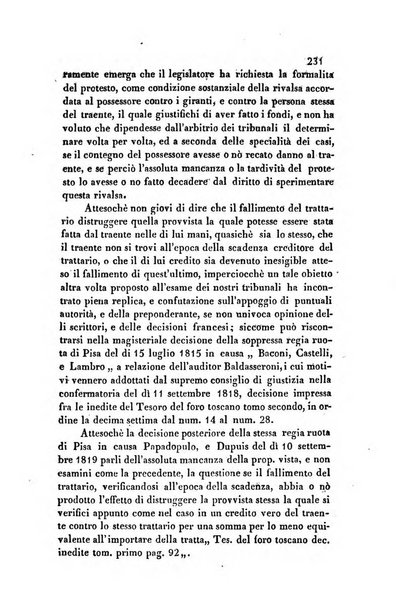 Giornale del Foro in cui si raccolgono le più importanti regiudicate dei supremi tribunali di Roma e dello Stato pontificio in materia civile