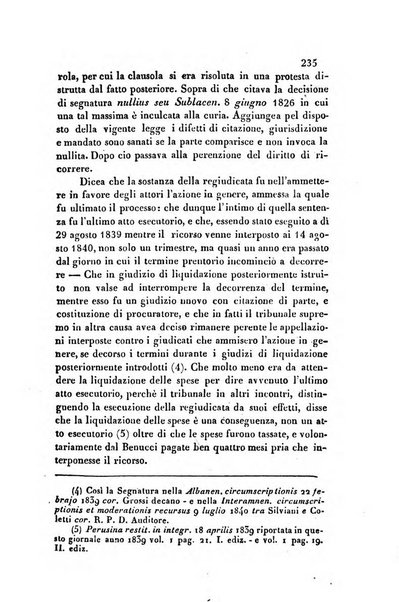 Giornale del Foro in cui si raccolgono le più importanti regiudicate dei supremi tribunali di Roma e dello Stato pontificio in materia civile