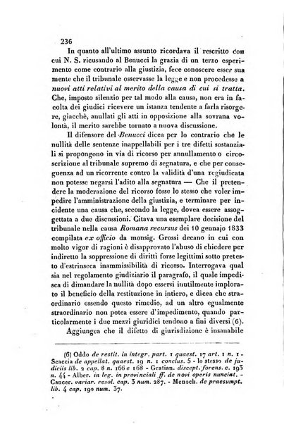 Giornale del Foro in cui si raccolgono le più importanti regiudicate dei supremi tribunali di Roma e dello Stato pontificio in materia civile