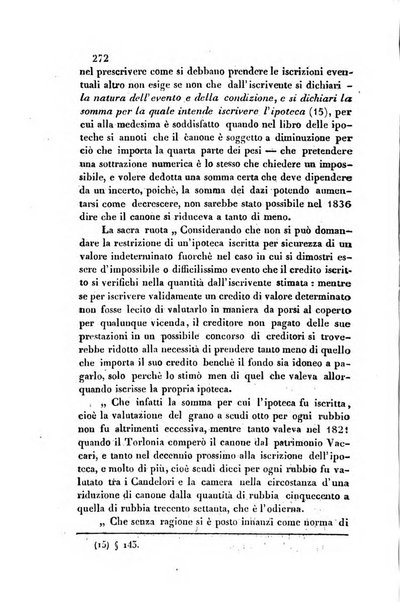 Giornale del Foro in cui si raccolgono le più importanti regiudicate dei supremi tribunali di Roma e dello Stato pontificio in materia civile