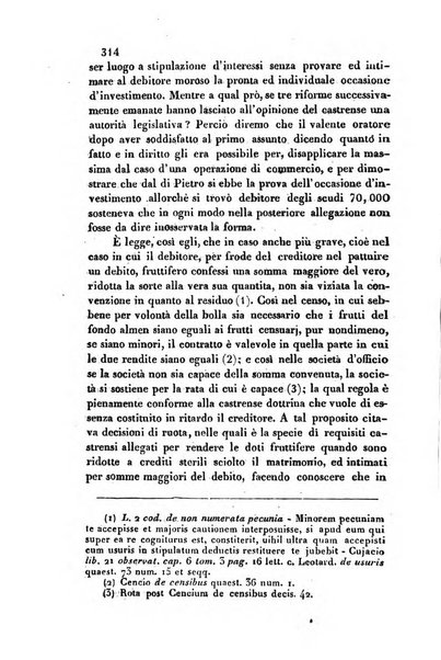 Giornale del Foro in cui si raccolgono le più importanti regiudicate dei supremi tribunali di Roma e dello Stato pontificio in materia civile