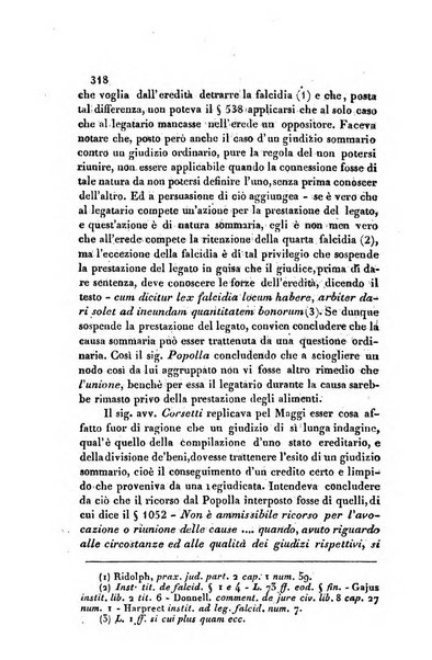 Giornale del Foro in cui si raccolgono le più importanti regiudicate dei supremi tribunali di Roma e dello Stato pontificio in materia civile