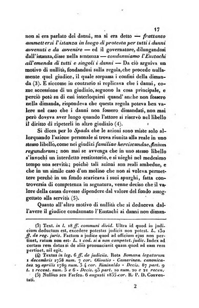 Giornale del Foro in cui si raccolgono le più importanti regiudicate dei supremi tribunali di Roma e dello Stato pontificio in materia civile