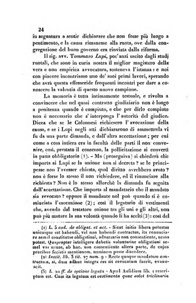 Giornale del Foro in cui si raccolgono le più importanti regiudicate dei supremi tribunali di Roma e dello Stato pontificio in materia civile