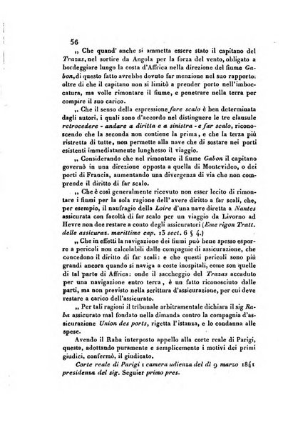 Giornale del Foro in cui si raccolgono le più importanti regiudicate dei supremi tribunali di Roma e dello Stato pontificio in materia civile