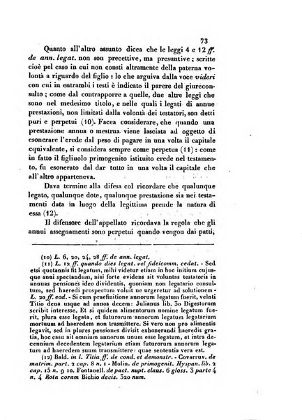 Giornale del Foro in cui si raccolgono le più importanti regiudicate dei supremi tribunali di Roma e dello Stato pontificio in materia civile