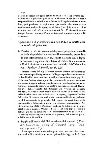 Giornale del Foro in cui si raccolgono le più importanti regiudicate dei supremi tribunali di Roma e dello Stato pontificio in materia civile