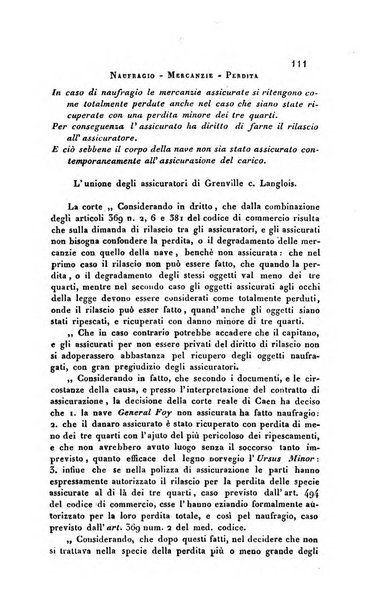 Giornale del Foro in cui si raccolgono le più importanti regiudicate dei supremi tribunali di Roma e dello Stato pontificio in materia civile