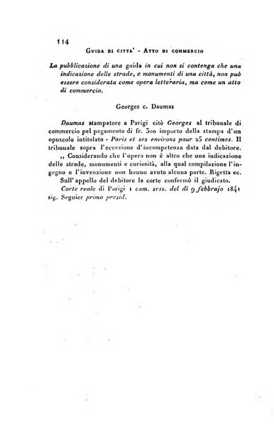 Giornale del Foro in cui si raccolgono le più importanti regiudicate dei supremi tribunali di Roma e dello Stato pontificio in materia civile