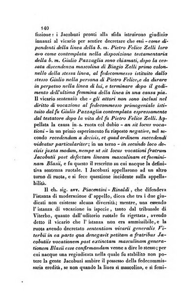 Giornale del Foro in cui si raccolgono le più importanti regiudicate dei supremi tribunali di Roma e dello Stato pontificio in materia civile