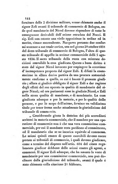 Giornale del Foro in cui si raccolgono le più importanti regiudicate dei supremi tribunali di Roma e dello Stato pontificio in materia civile