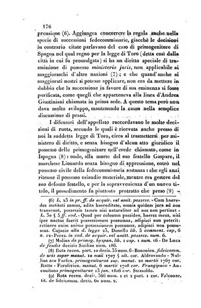 Giornale del Foro in cui si raccolgono le più importanti regiudicate dei supremi tribunali di Roma e dello Stato pontificio in materia civile