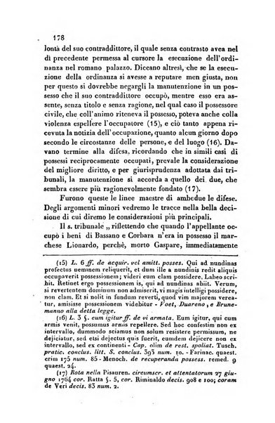 Giornale del Foro in cui si raccolgono le più importanti regiudicate dei supremi tribunali di Roma e dello Stato pontificio in materia civile