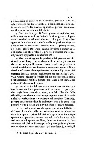 Giornale del Foro in cui si raccolgono le più importanti regiudicate dei supremi tribunali di Roma e dello Stato pontificio in materia civile