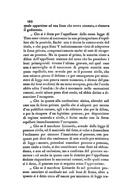 Giornale del Foro in cui si raccolgono le più importanti regiudicate dei supremi tribunali di Roma e dello Stato pontificio in materia civile