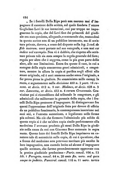 Giornale del Foro in cui si raccolgono le più importanti regiudicate dei supremi tribunali di Roma e dello Stato pontificio in materia civile