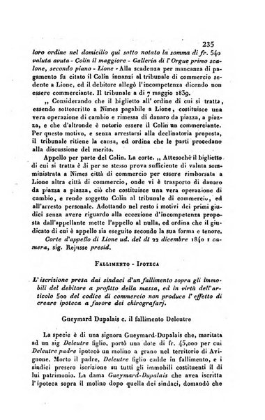 Giornale del Foro in cui si raccolgono le più importanti regiudicate dei supremi tribunali di Roma e dello Stato pontificio in materia civile