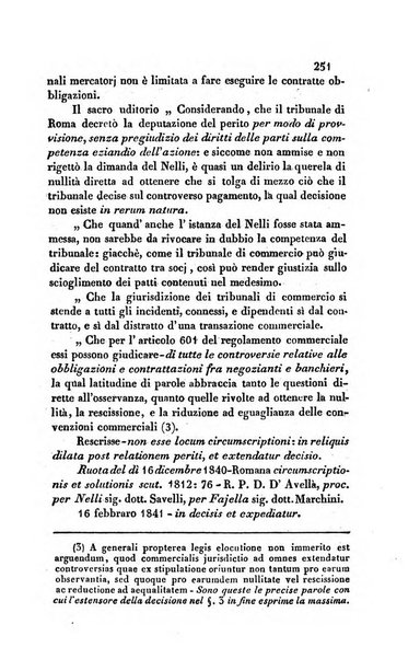 Giornale del Foro in cui si raccolgono le più importanti regiudicate dei supremi tribunali di Roma e dello Stato pontificio in materia civile