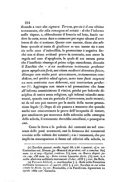 Giornale del Foro in cui si raccolgono le più importanti regiudicate dei supremi tribunali di Roma e dello Stato pontificio in materia civile