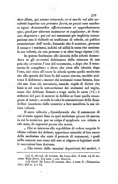 Giornale del Foro in cui si raccolgono le più importanti regiudicate dei supremi tribunali di Roma e dello Stato pontificio in materia civile